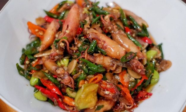 Olahan Laut Cumi Asin Menjadi Hidangan Lezat