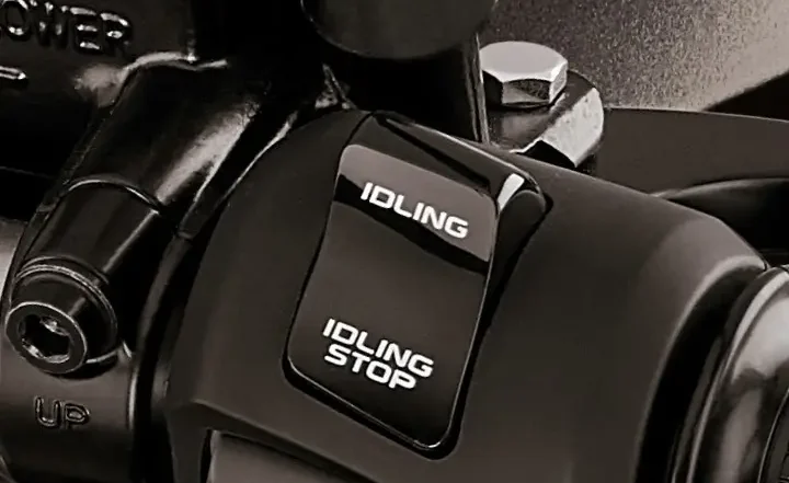 Kendaraan ISS yang Terdapat Pada Sebuah Sepeda Motor