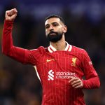 Pemain Liverpool Mohamed Salah Penyerang Terbaik