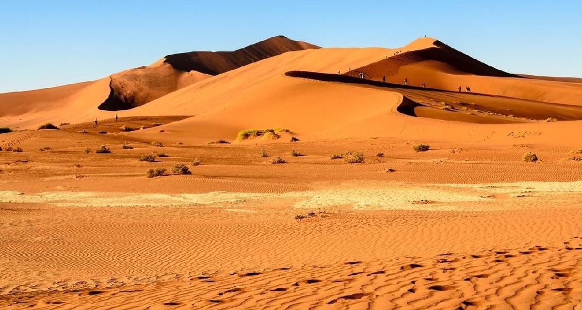 Wilayah Luas Gurun Yang Jarang Sekali Hujan Turun