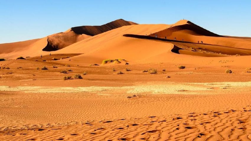 Wilayah Luas Gurun Yang Jarang Sekali Hujan Turun