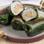 Makanan Khas Indonesia Sebuah Lemper Isian