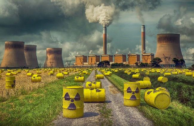 Pancaran Energi Radiasi Dari Sebuah Perangkat Di Bumi