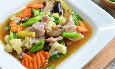Hidangan Sayuran Capcay Dengan Bumbu Tambahan